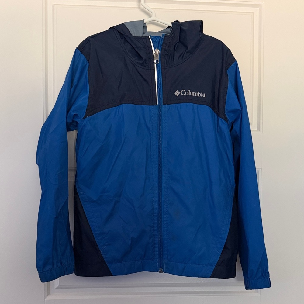 Columbia Kids Two-Tone Blue Raincoat